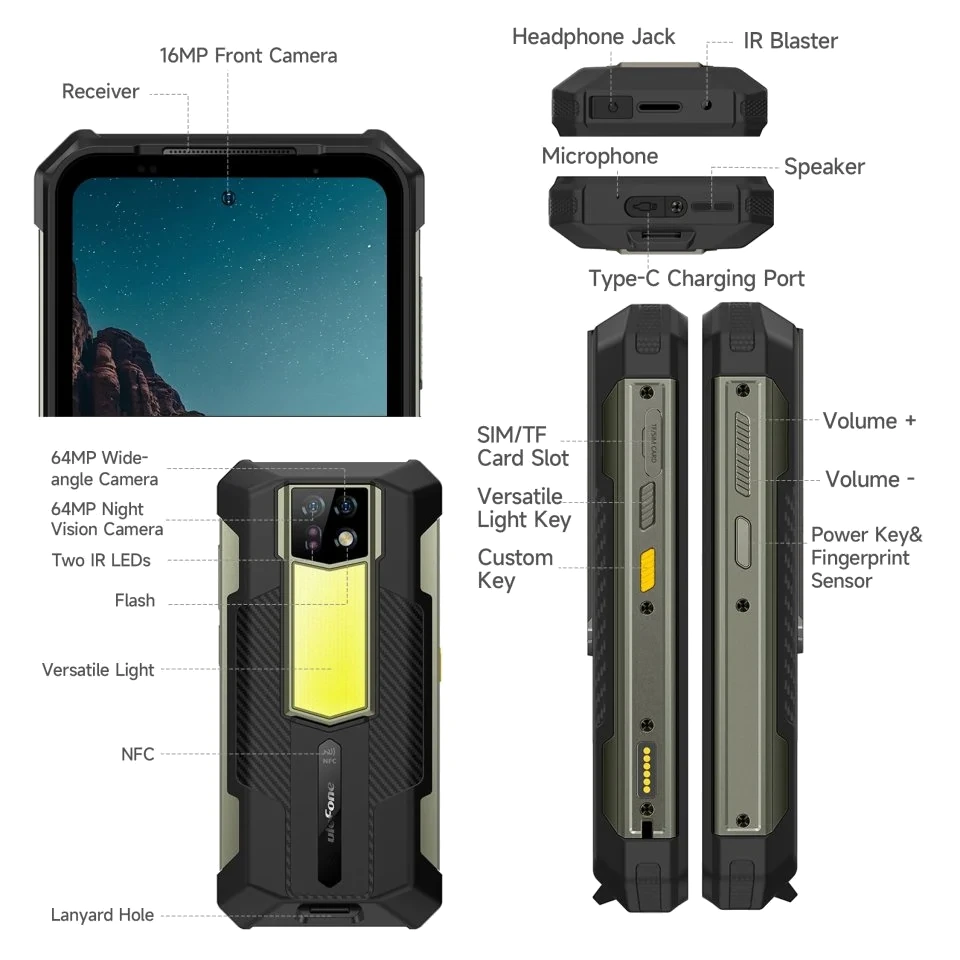 Ulefone Power Armor 24 — Perspectiva de Estudio