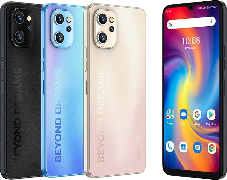 UMiDIGI A13 — Vista Trasera Oficial