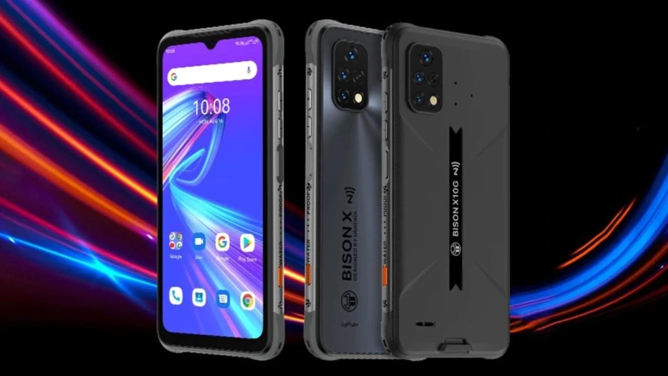 UMiDIGI Bison X10S — Perspectiva de Estudio