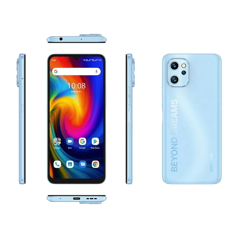 UMiDIGI F3 5G — Perfil Lateral y Chasis