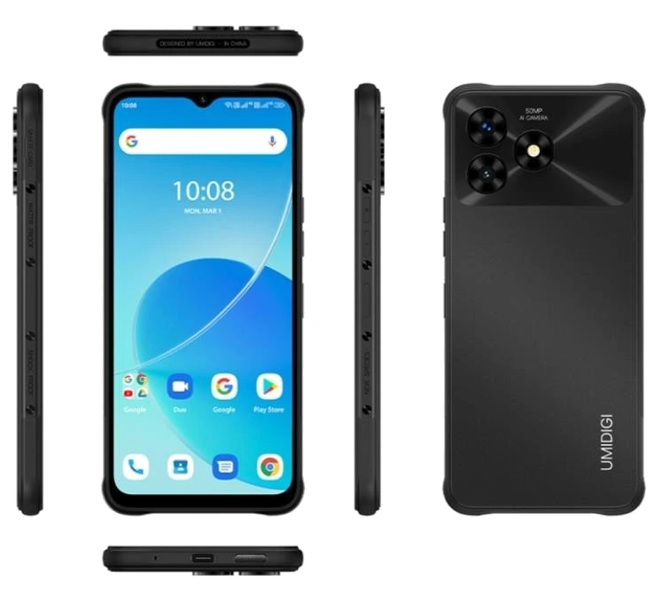 UMiDIGI G5 Mecha — Perfil Lateral y Chasis
