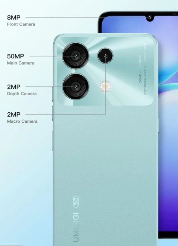 UMiDIGI G9 5G — Detalle del Módulo de Cámaras