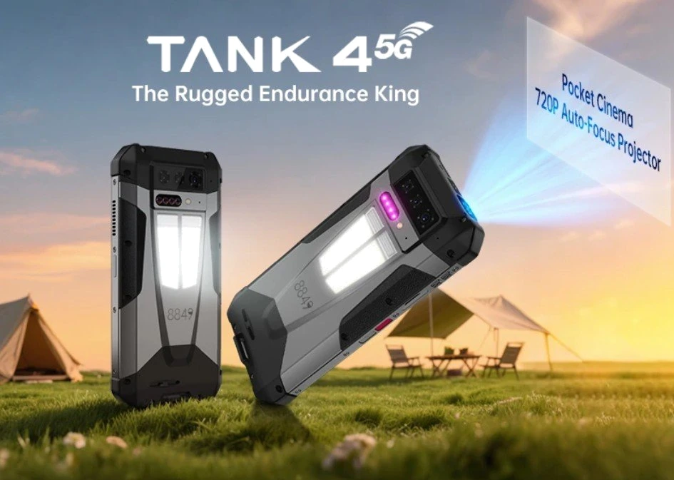 Unihertz 8849 Tank 4 — Perspectiva de Estudio