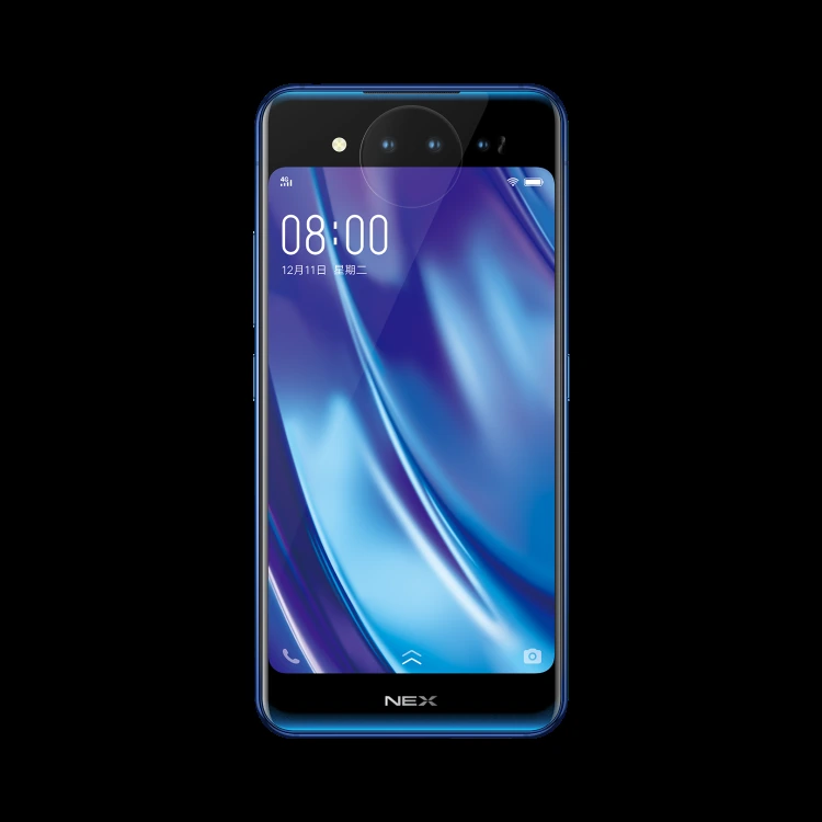 vivo NEX Dual Display — Perfil Lateral y Chasis