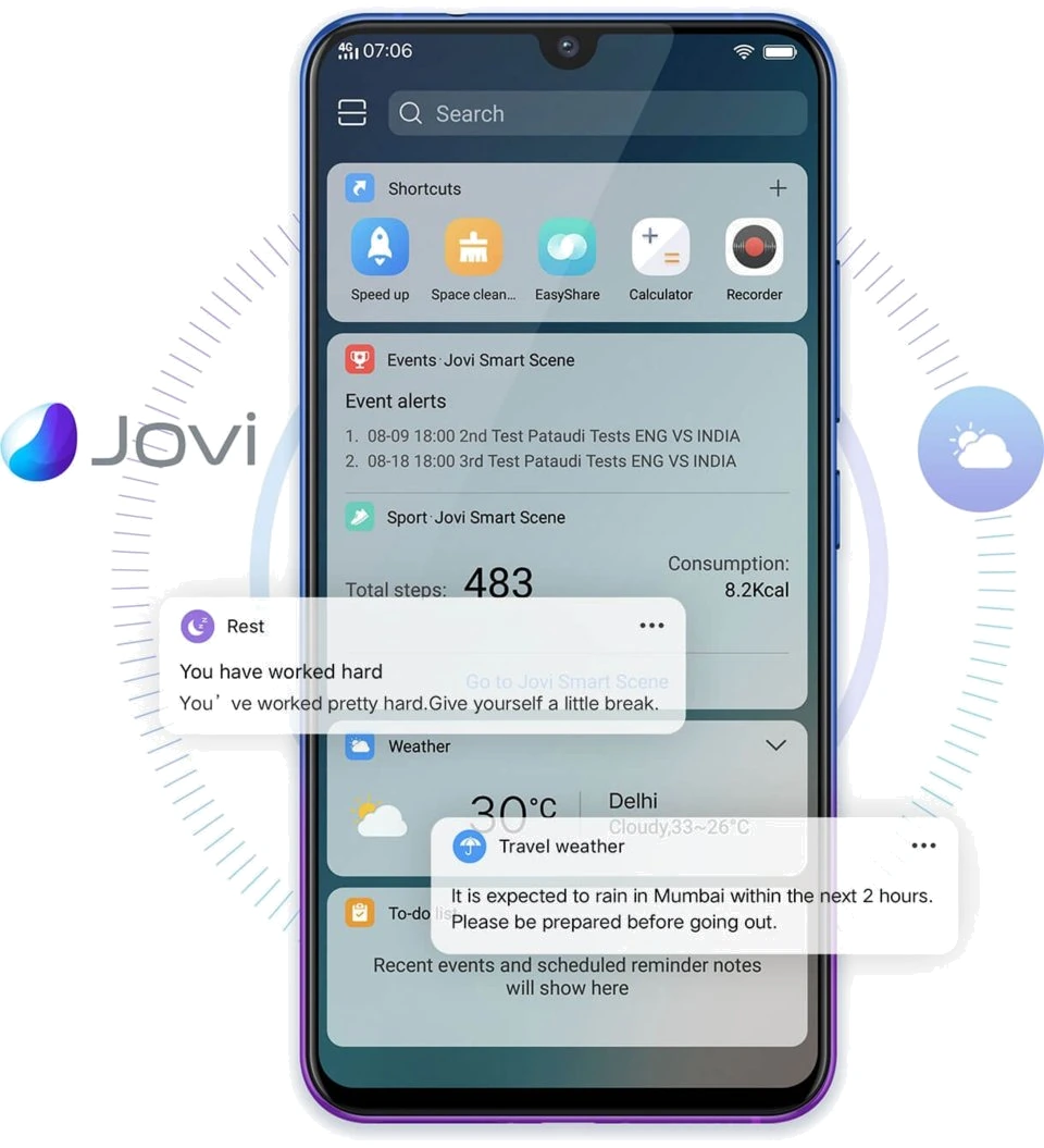 Vivo V11i — Perspectiva de Estudio