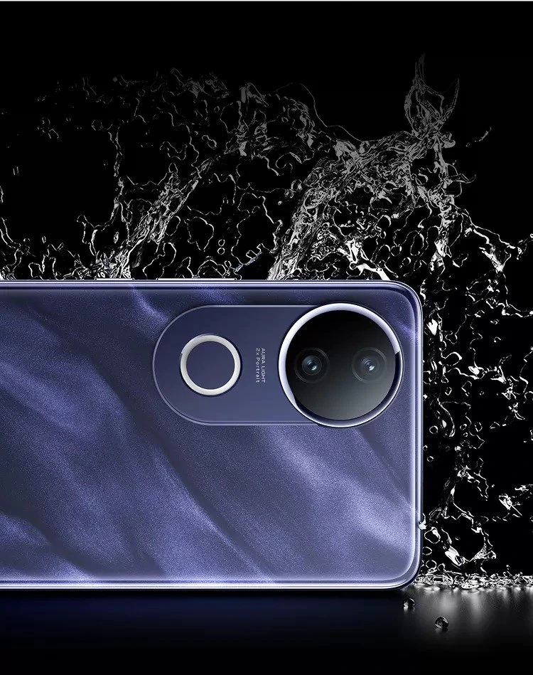 vivo V50e — Perfil Lateral y Chasis