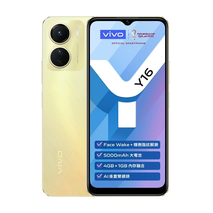 vivo Y16 — Perfil Lateral y Chasis