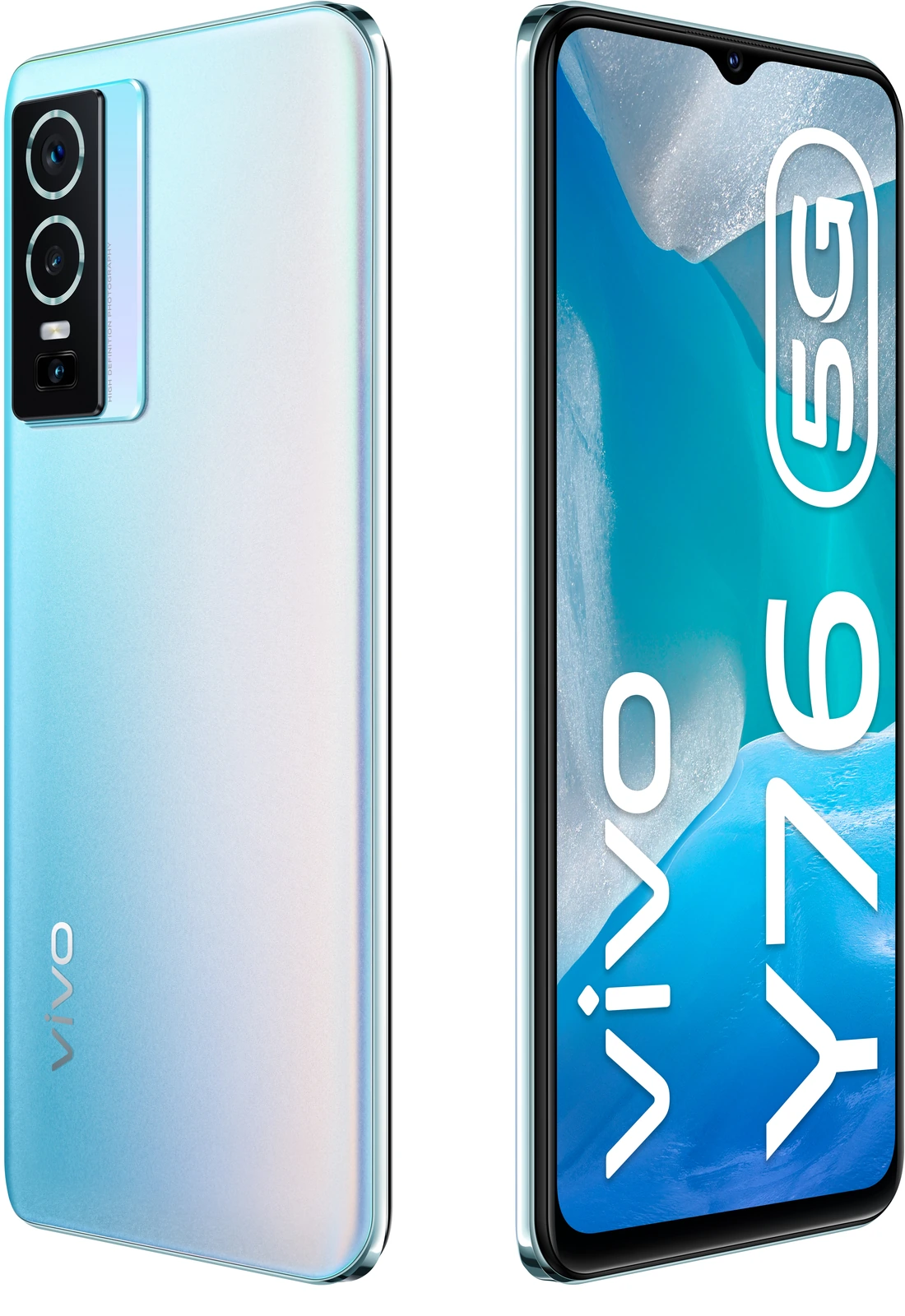 vivo Y76 5G — Vista en Perspectiva