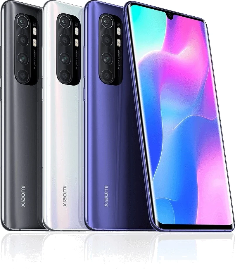 Xiaomi Mi Note 10 Lite — Perspectiva de Estudio