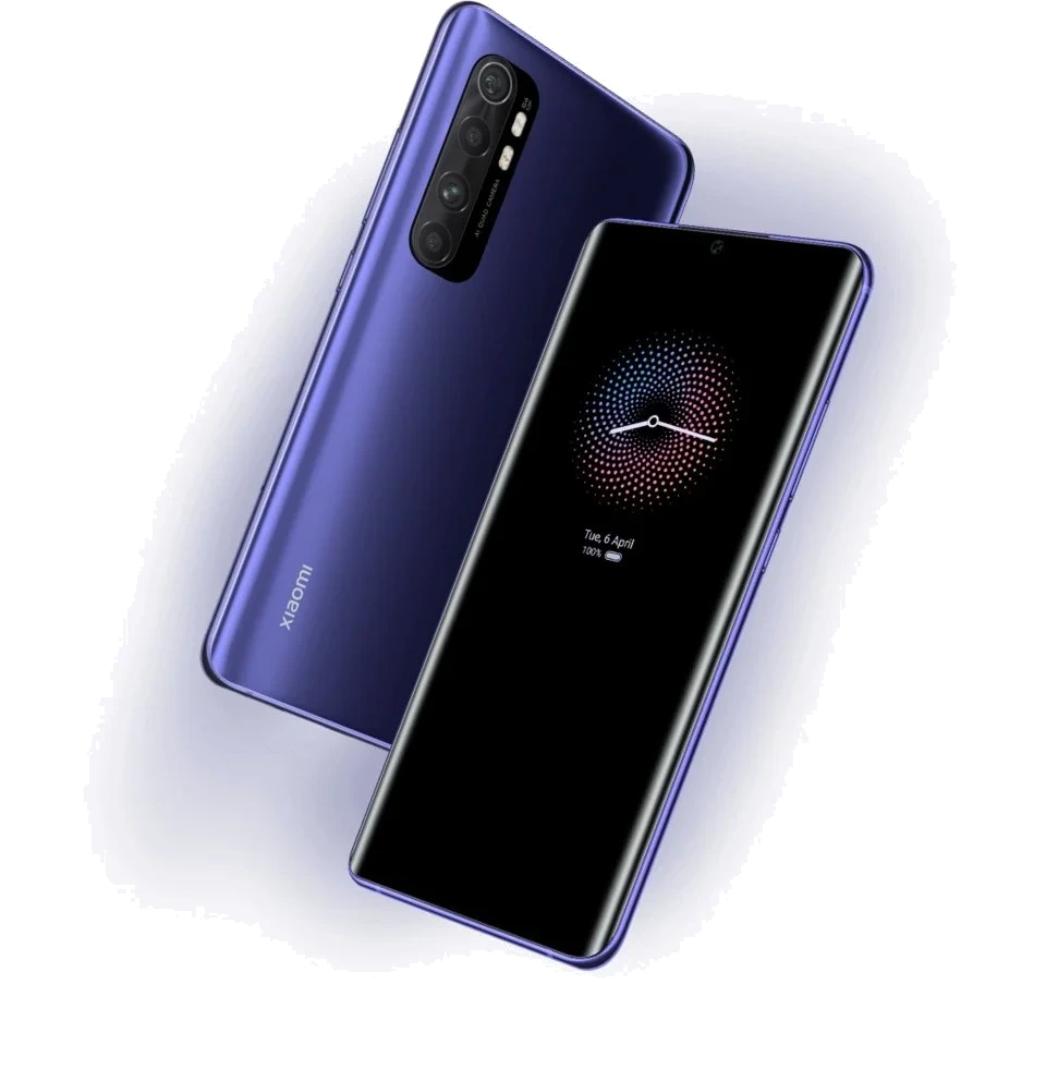 Xiaomi Mi Note 10 Lite — Perfil Lateral y Chasis