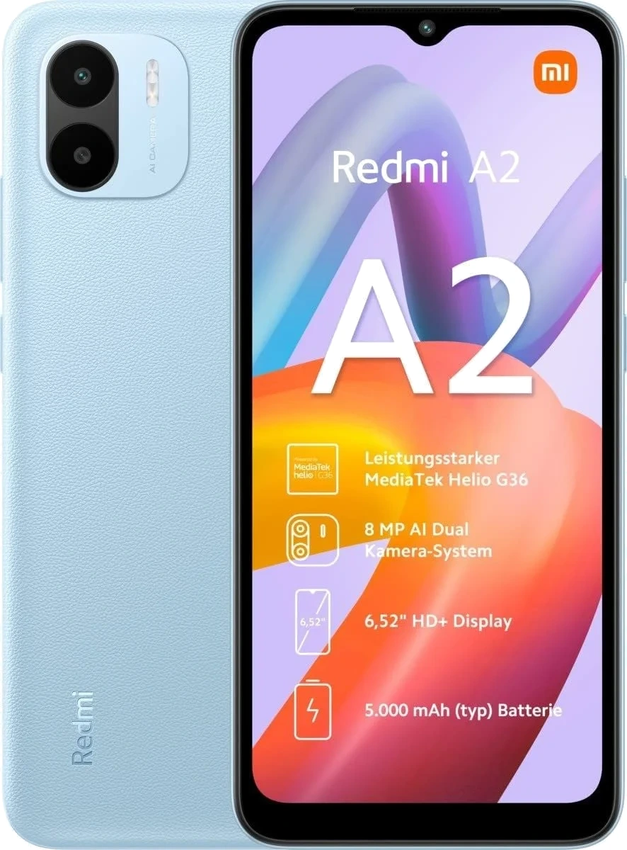 Xiaomi Redmi A2 — Perfil Lateral y Chasis