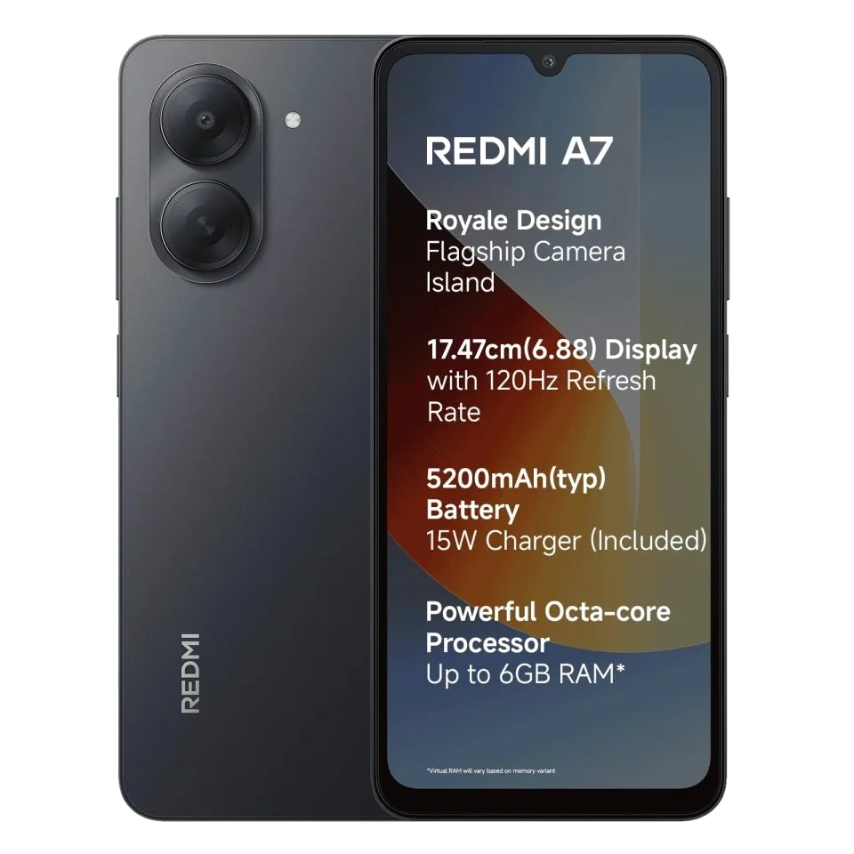 Xiaomi Redmi A7 Pro 5G — Perspectiva de Estudio