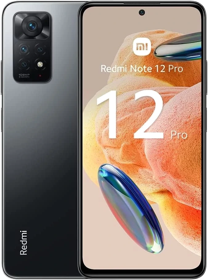 Xiaomi Redmi Note 12 Pro 4G — Vista Trasera Oficial