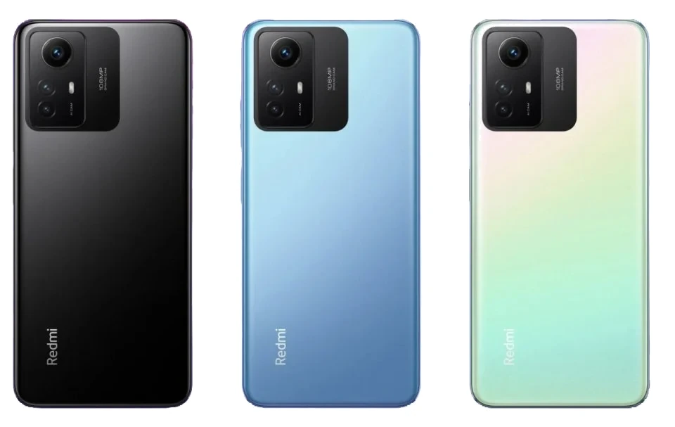 Xiaomi Redmi Note 12S — Perfil Lateral y Chasis