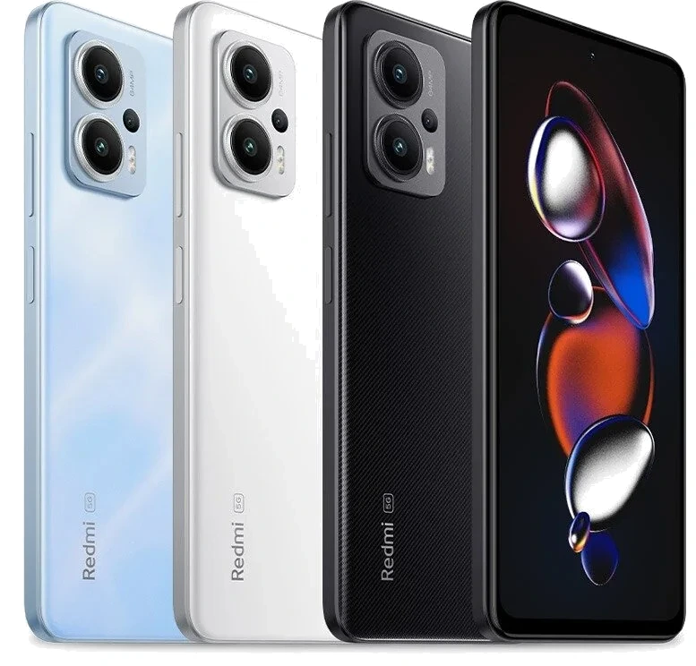 Xiaomi Redmi Note 12T Pro — Vista Trasera Oficial