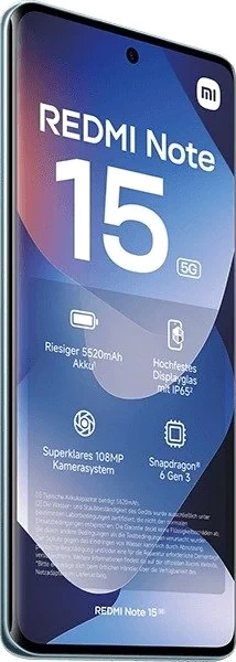 Xiaomi Redmi Note 15 5G — Acabado Oficial