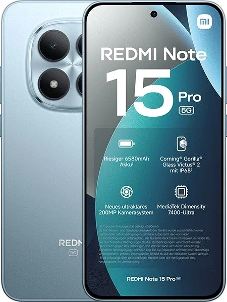 Xiaomi Redmi Note 15 Pro — Perspectiva de Estudio