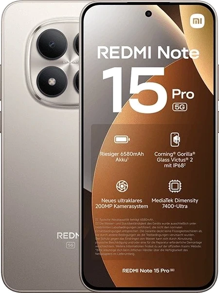 Xiaomi Redmi Note 15 Pro — Perfil Lateral y Chasis