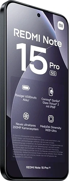 Xiaomi Redmi Note 15 Pro — Acabado Oficial