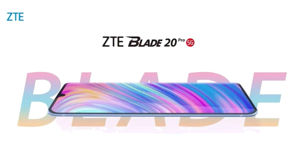 ZTE Blade 20 Pro — Perspectiva de Estudio