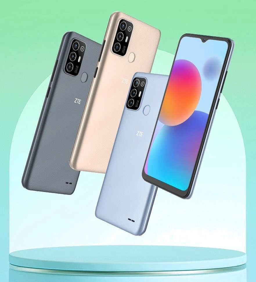 ZTE Blade A52 — Perfil Lateral y Chasis