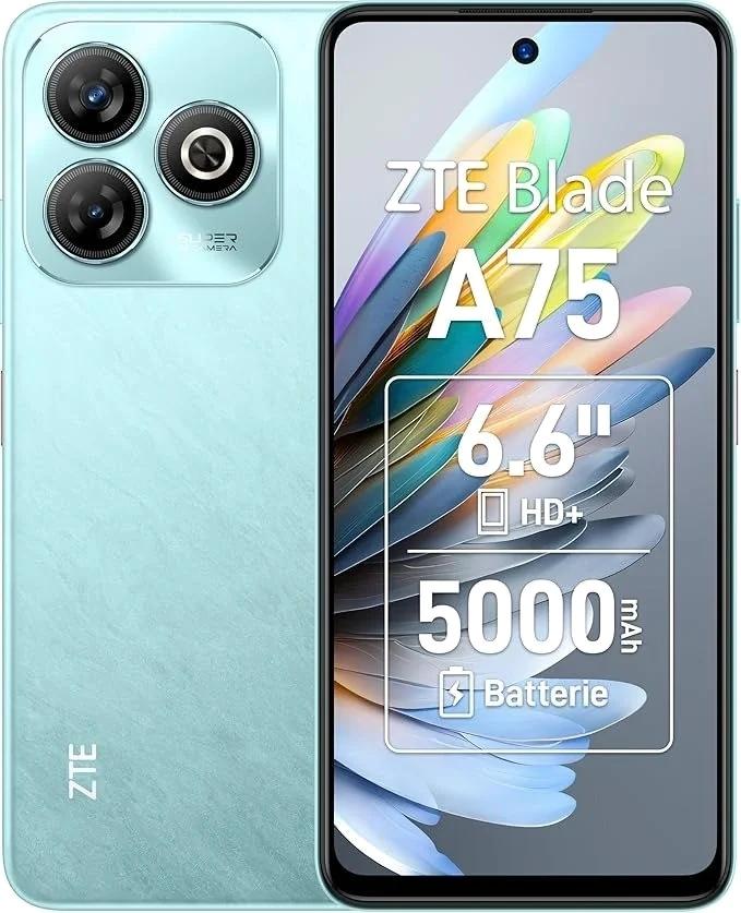 ZTE Blade A75 — Perspectiva de Estudio