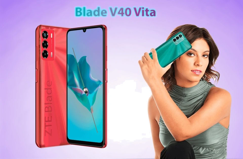 ZTE Blade V40 Vita — Vista Trasera Oficial