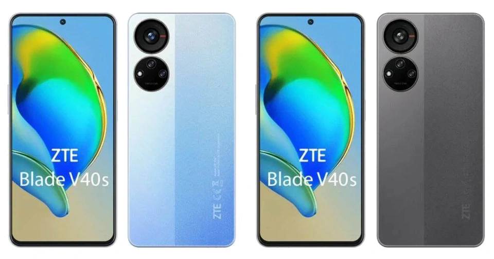 ZTE Blade V40s — Perspectiva de Estudio