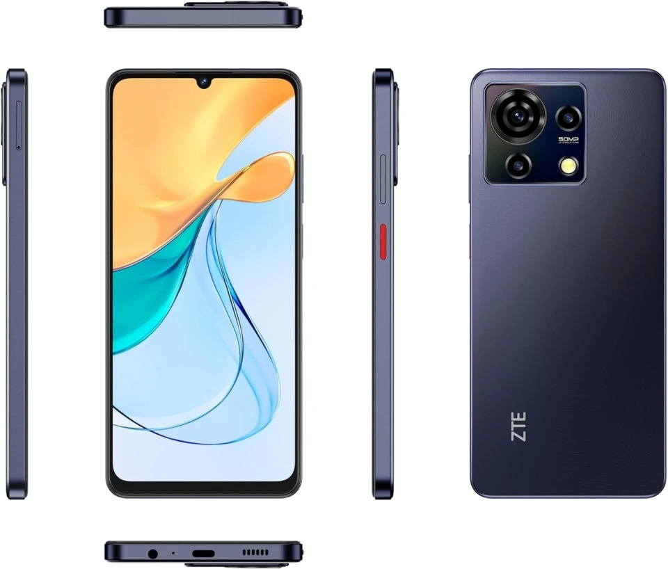 ZTE Blade V50 Vita — Perfil Lateral y Chasis