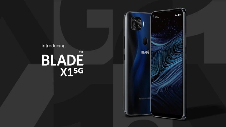 ZTE Blade X1 5G — Vista Trasera Oficial