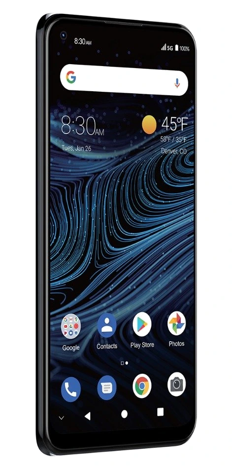 ZTE Blade X1 5G — Perspectiva de Estudio