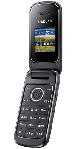 Samsung E1195 — Vista Oficial